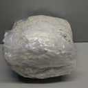 HIGOGOGO Round Stuffed Pouf Ottoman, Corduroy Poufs with Foam Chunk Filling, Furry and Fluffy Pouf Foot Stool Storage Ottoman, 20 X 15 Floor Poufs Foot Rest for Living Room, Beige