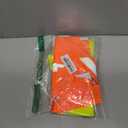 Geyoga 2 Pieces Dog Reflective Vest Adjustable Dog Safety Service Vest Pet High Visibility Apparel Pet Jacket Clothes Safeguard for Hunting Outdoor Walking Night(L, Blaze Orange, Fluorescent Yellow)