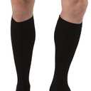 JOBST Relief 20-30 mmHg Compression Stockings, Knee High, Closed Toe | Compression Socks for Women/ Men for Tired, Aching or Swollen Legs (X-Large, Black)