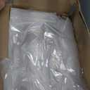 Veska 30-33 Gallon Clear Trash Bags Heavy Duty (Value Pack 100 Bags w/Ties) Large Clear Plastic Recycling Garbage Bags. Large Trash Bags 30+, 32 Gallon