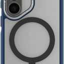 Ghostek Covert Clear S26 Case MagSafe Compatible with Magnetic Ring, Slim Thin Shockproof Phone Cover Designed for 2026 Samsung Galaxy S26 (6.3") (Blue Matte)
