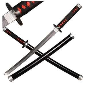 SV Anime Demon Slayer Sword Katana 31 Inch Decorative Collectible Gift Cosplay Sword