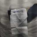 BEDELITE Flannel Sheets Queen Size White - Super Soft Fleece Sheets Set Fluffy Extra Plush, 4 Piece(Include Fitted Sheet, Flat Sheet, 2 Pillowcases)