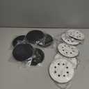 5 Pcs - 5 Inch 8 Holes Soft Density Interface Pads Hook and Loop 5" Sponge Cushion Buffer Backing Pad, Orbital Sander Foam Pads (5 Pcs)