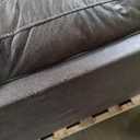 Signature Design by Ashley Navi Faux Leather Modern Queen Sofa Sleeper, Gray (Grey) 38"D x 89"W x 39"H