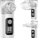 The SWIRLER Nebulizer, Smart Digital Display Portable Nebulizer for Adults and Kids, Portable Nebulizer Machine with Mouthpiece and Mask, Handheld Nebulizer for Travel and Home Use