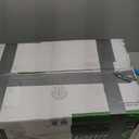 Hunter 48 inch Outdoor or Indoor Ceiling Fan No Light - Low Profile Mount, White Ceiling Fan without Light, For Patio, Porch, Garage, or Living Room, 5 Blades, Pull Chain - Sea Wind 53119, White