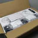 IZORRO Modern Bathroom Light Fixtures, 3 Light Black Vanity Lights, Bathroom Lighting Fixtures Over Mirror with Clear Glass for Living Room Cabinet Bedroom