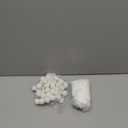 Syhood 4 Pcs Easter Pom Pom Tassel Garland Felt Pompom Ball Banner Tassel Garland for Hanging Decorations Easter Party Supplies Home Decor(White Color)