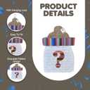 APINATA4U Gender Reveal Pinata Kit (17.5x13.5x3.5 Inch) - Baby Bottle Shape for Fiesta Theme - Complete with Stick and Mask - Cinco de Mayo Celebration Fun!