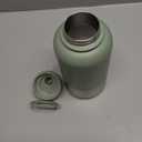 32oz 3-in-1 Portable Travel Water Bottle, Food & Hydration Bottle - Dual Use for Humans & Pets with Detachable Bowls, Stainless Steel, Keeps Water Hot for 6hrs & Cold for 12hrs