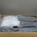 LOKEME Portable Closet, 67 Inch Wardrobe Closet for Hanging Clothes with 4 Hanging Rods, 25mm Steel Tube Clothes Storage Organizer for Extra Sturdy, Quick and Easy to Assembly, Gray Cover (Grey)