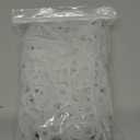 Christmas Light Clips, Plastic Gutter Clips for Hanging Outdoor Holiday Seasonal String Lights, Weatherproof, White, 100 Pcs