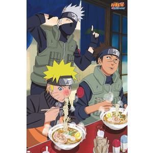 Trends International Naruto Shippuden - Food Wall Poster, 22.375" x 34", Unframed Version, 34"L x 22.4"W
