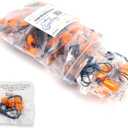 Metal Detectable Foam Earplugs 100 Pair - NRR 32dB with Detectable String - Noise Cancelling, Sound Blocking, Disposable, Corded Earplugs Bulk for Food Services, Industry, Pharmaceutical, Pulp & Paper