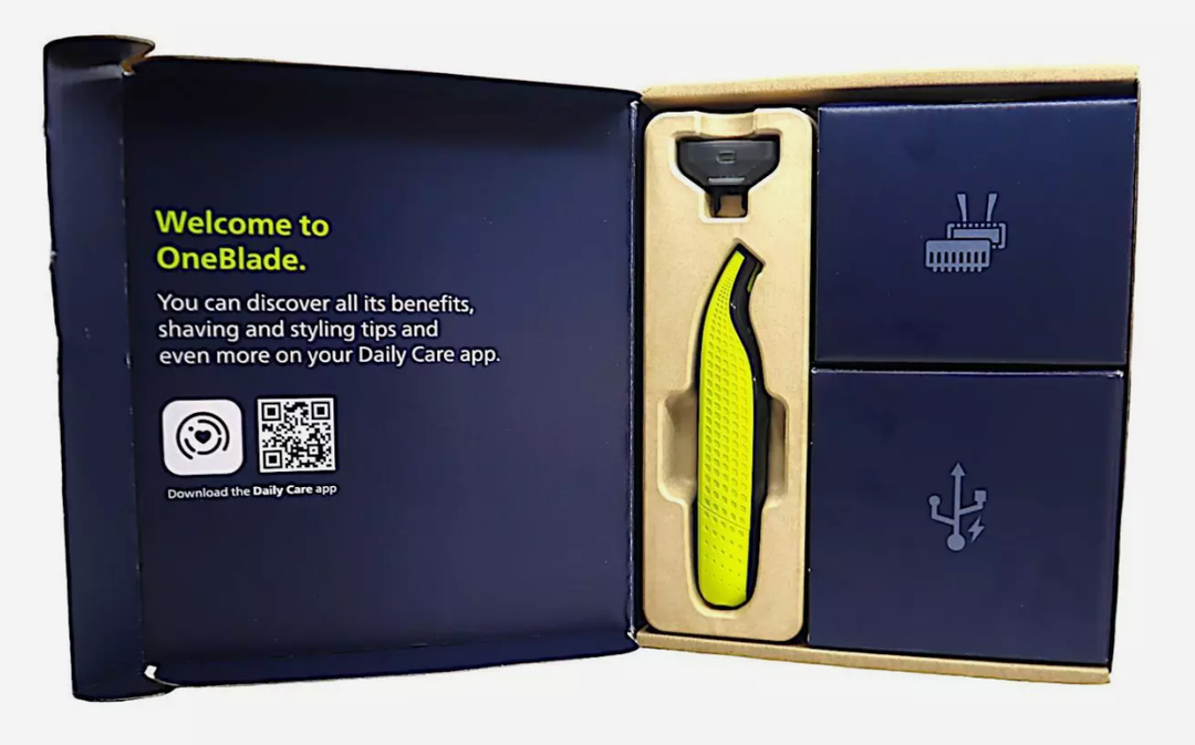 Philips Norelco OneBlade 360 Face Hybrid Electric Beard Trimmer QP2724/90