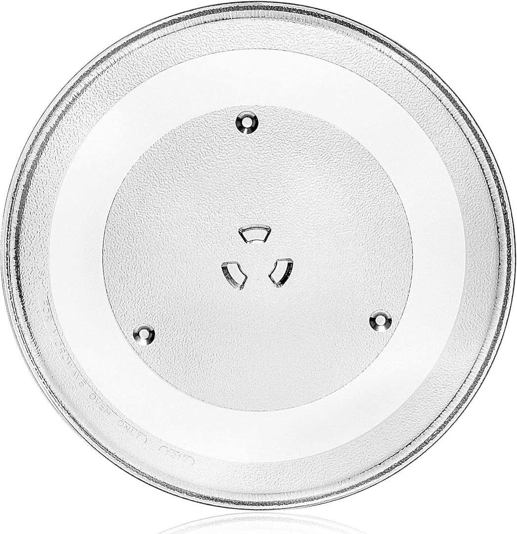 13.5" Microwave Glass Turntable Plate Fit for GE Hotpoint Microwave Glass Plate - Replace Microwave Glass Tray # WB39X10032 JVM3160DF1BB JVM3160DF1CC JVM3160DF1WW - BY AMI PARTS