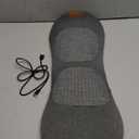 3 in 1 Upadate Rechargeable Electric Lumbar Support Pillow with Adjustable Height for Bed and Chair,Back Massager with Heat,Back Massager for Pain Relief Deep Tissue,Waist Wedge Bolster (Black) (Small)