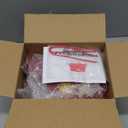 FEED GARDEN 10oz Plastic Hummingbird Feeders for Outdoors - 2 Pack, Ant & Bee Proof, 6 Feeding Ports, Easy Clean Red Nectar Feeders for Outside Hanging, Gifts for Mom