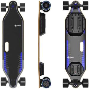A1 Electric Skateboard with Remote, Rang Up to 17 Miles/24, 8 Ply Canadian Maple, Smooth Breaking, Suitable for Younger Beginners, 100 millimeters