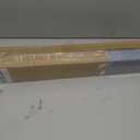 LazBlinds No Drill TDBU Roman Shades, Blackout - Beige, 23" W x 48" H