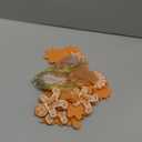 Shellwei 24 Pcs Gingerbread Man Ornaments Christmas Tree Ornaments Bulk Gingerbread Christmas Tree Decorations Rustic Hanging Decor for Xmas Indoor Home