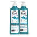 Curel Hydra Therapy In Shower Lotion, Itch Defense Body Moisturizer with Advanced Ceramide Complex, Vitamin E, & Oatmeal Extract, 12 Oz, Pack of 2