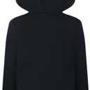 Marvel Venom Boys Zip Up Hooded Sweatshirt for Little Kids to Big Kids (6, Black)