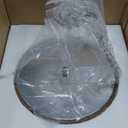 Surpars House Crystal Floor Lamp, Elegant Rain Lamp, Modern Lava Lamp for Living Room, Bedroom, Girls Room, Silver Chrome