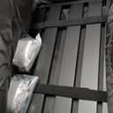 Vangoa Guitar Pedal Board with Built-in Power Supply, 21" x 14" Foldable Powered Pedal Board 9V/12V/18V Aluminium Alloy Folding Pedalboard for Guitar with Premium Carry Bag, SD-M