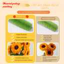 Pipe Cleaners Craft Bulk - Thick 6mm Fuzzy Stems for DIY Flowers, 300PCS Multi-Color Chenille Stems for Art Projects (Shape-yu)