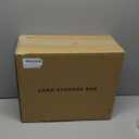 Eugsph Trading Card Storage Box for 3" X 4" 35pt Toploaders 600+, Sturdy Secure Large Capacity Hard Case with 6 Foam Stoppers, Fits Toploader Magnetic Holders MTG Baseball Sports Card Storage Box Case