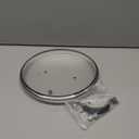 10.25 Inch Tempered Glass Lid Compatible with 10-10.25 Inch Lodge Cast Iron Skillet and 5 Quart Dutch Ovens