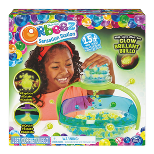 Orbeez Sensations Station Set - Glow in the Dark & Colourful Original Water Beads Kit for Creative Fun from 6 Years