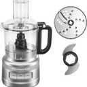 KitchenAid KFP0718CU Food Processor, 7 Cup, Contour Silver