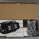 SUNPIE 8 Pods White Rock Lights  Quick Connect, 18 Wide-Angle Chips, 4M Extension Wires, 6000K Pure White, IP67 Waterproof, Fits Trucks, SUV, ATV, UTV, Trailer