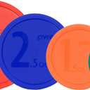 Pyrex (1) 322-PC Green, (1) 323-PC Orange, (1) 325-PC Blue, and (1) 326-PC Red Mixing Bowl Lids (FOR PYREX MIXING BOWLS ONLY) - Made in the USA