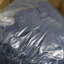 Bedsure King Size Comforter Set - Bedding Sets King 7 Pieces, Pintuck Bed in a Bag Navy Blue Bed Set with Comforter, Sheets, Pillowcases & Shams