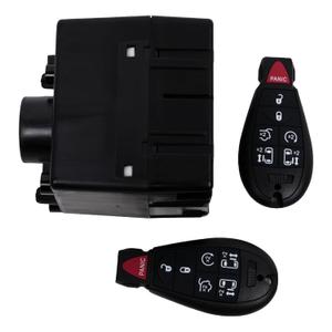 Kesssocco Ignition Switch Module Kit 68210150AB Ignition Switch Node Module with 2 Keys Replacement for 2009-2012 Dodge Ram 1500 2500 3500 4.7L 5.7L 6.7L (Self-Programming Required!)