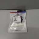 KOREDA Compatible with Samsung Galaxy Buds 3 Case & Galaxy Buds 3 Pro Case with Cleaner Kit, Military TPU Shockproof Protective Hard Cover with Secure Lock for Men (White)