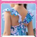 Angel season Girls Swimsuits Kids Bathing Suit One Piece Swimwear with UPF 50+ Cute