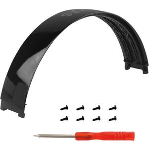 Replacement Parts for Beats Studio 2 - Headband Replacement for Studio 2 (B0500/B0501) Wired & Wireless Headphones, Repair Kit, Over-Ear Headphone Accessories, Bright Black