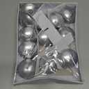 Nuanchu 12 Pieces 1. 65 Inch Floating Candles for Wedding Centerpiece, Small Unscented Floating Round Tealights Metallic Smooth Wax Disc Candles for Graduation Dinner Home Decor(Silver)