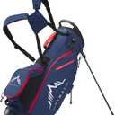 14-Way Golf Stand Bag, Golf Bag with Stand - Lightweight Durable Club Bag for Men & Women (Dark Blue)