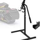 Snowmobile Lever Lift Stand for Yamaha/Polaris/Arctic Cat etc,Sled Lift Stand with Handlebar Cup,Max 33” Bumper Height for Easy Track/Ski/Shock Repair&Garage,Fits Most Snowmobile,Support up to 2000 lbs