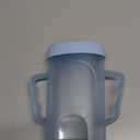 Momcozy Baby Pouch Holder No Squeeze, Baby Food & Juice Box Holder, Mess-Free, Easy Grip for Self-Feeding, BPA-Free & DEHP-Free, Must-Have for Babies, Blue (Pack of 1)