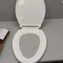 KOHLER CACHET Nightlight Soft Close Toilet Seat Elongated, ReadyLatch, Grip-Tight Hardware, White