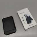 Mag-Safe Wallet Magnetic Wallet for Phone Lightweight Magnetic Phone Pouch Stand Adjustable Leather Mag-Safe Card Holder for iPhone 17/16/15/14/13/12 Series, Not for iPhone 13/12 Mini (Black)