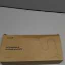 Lamicall Gooseneck Phone Holder Bed - [Nylon Braided] Flexible Arm, 38inch Overall Length, 360 Adjustable Clamp Clip, Overhead Cell Phone Mount Stand for Bed, Desk, 4-7 Cellphone, Gifts (Black)