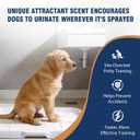 Potty Training Spray for Dogs, Go Here Dog Potty Training Spray & Dog Pee Spray, Puppy Potty Training Aid for Housebreaking, Natural Indoor & Outdoor Use, 5.07 Fl OZ (Blue)